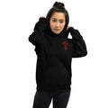 Unisex Hoodie Black/Red Faith Over Fear