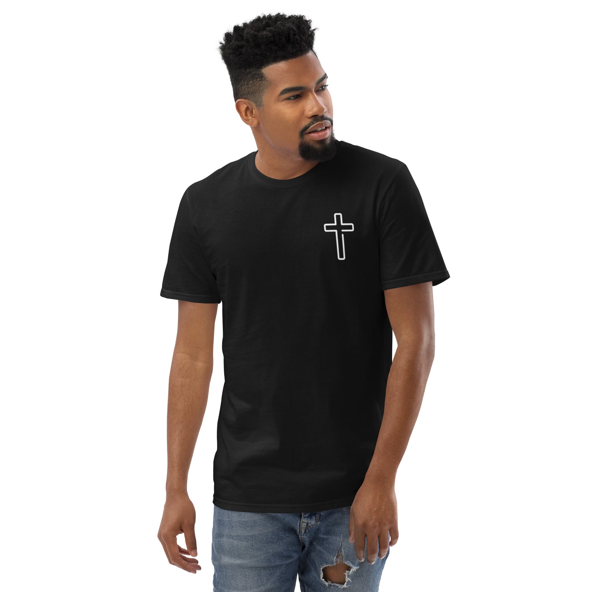 Faith Over Fear T-Shirt Black/White