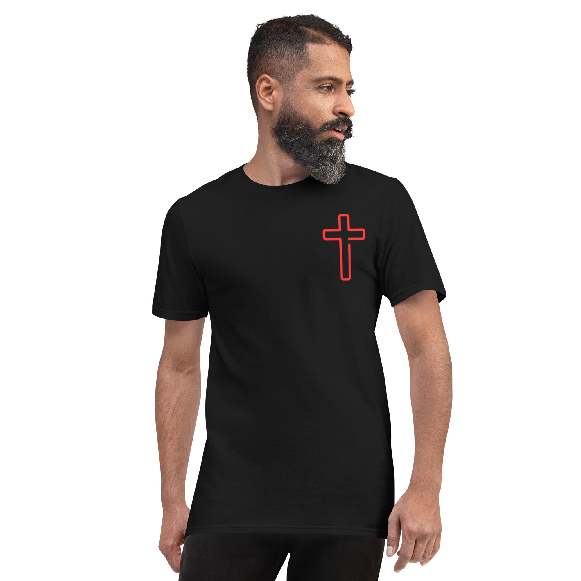 Faith Over Fear T-Shirt Black/Red