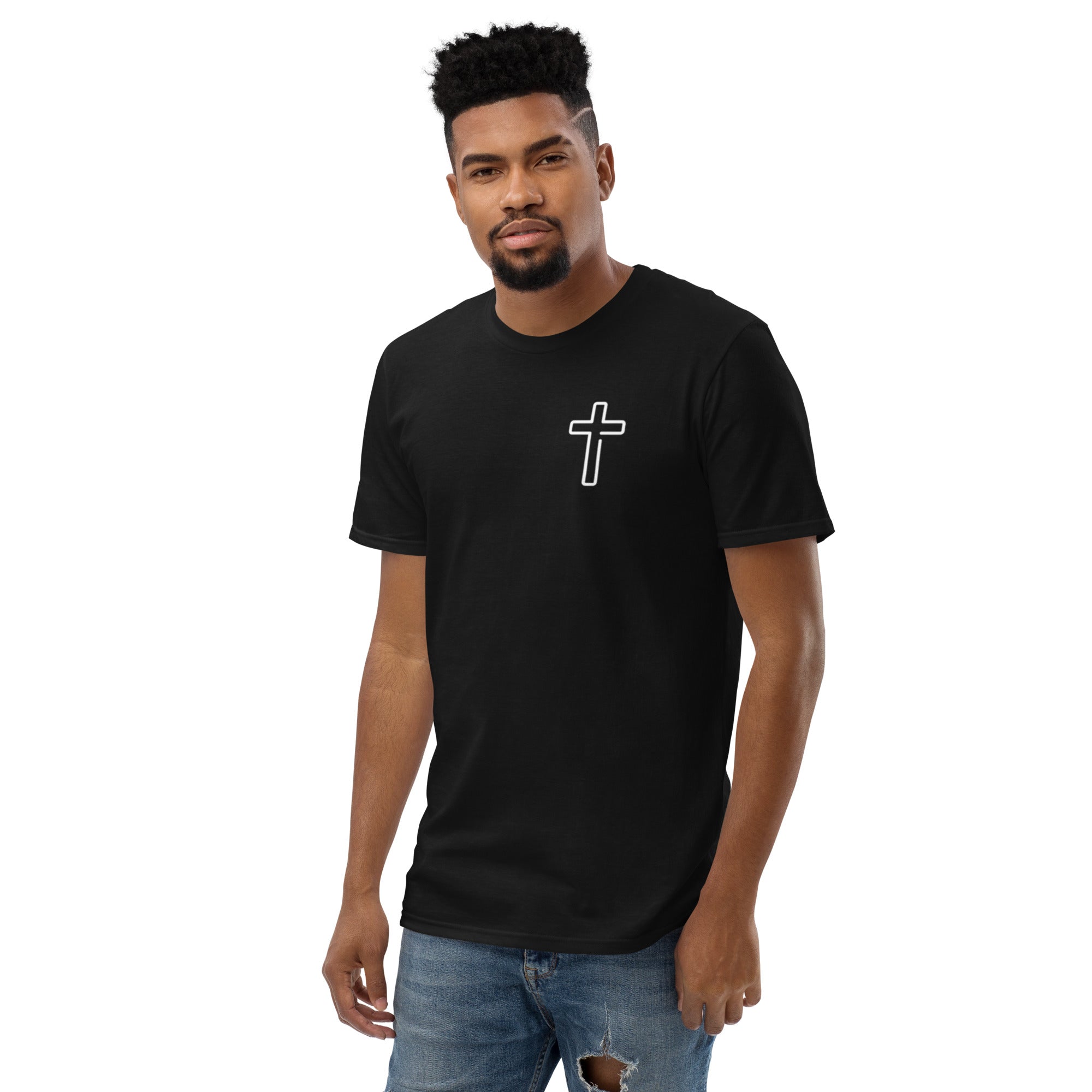 Faith Over Fear T-Shirt Black/White