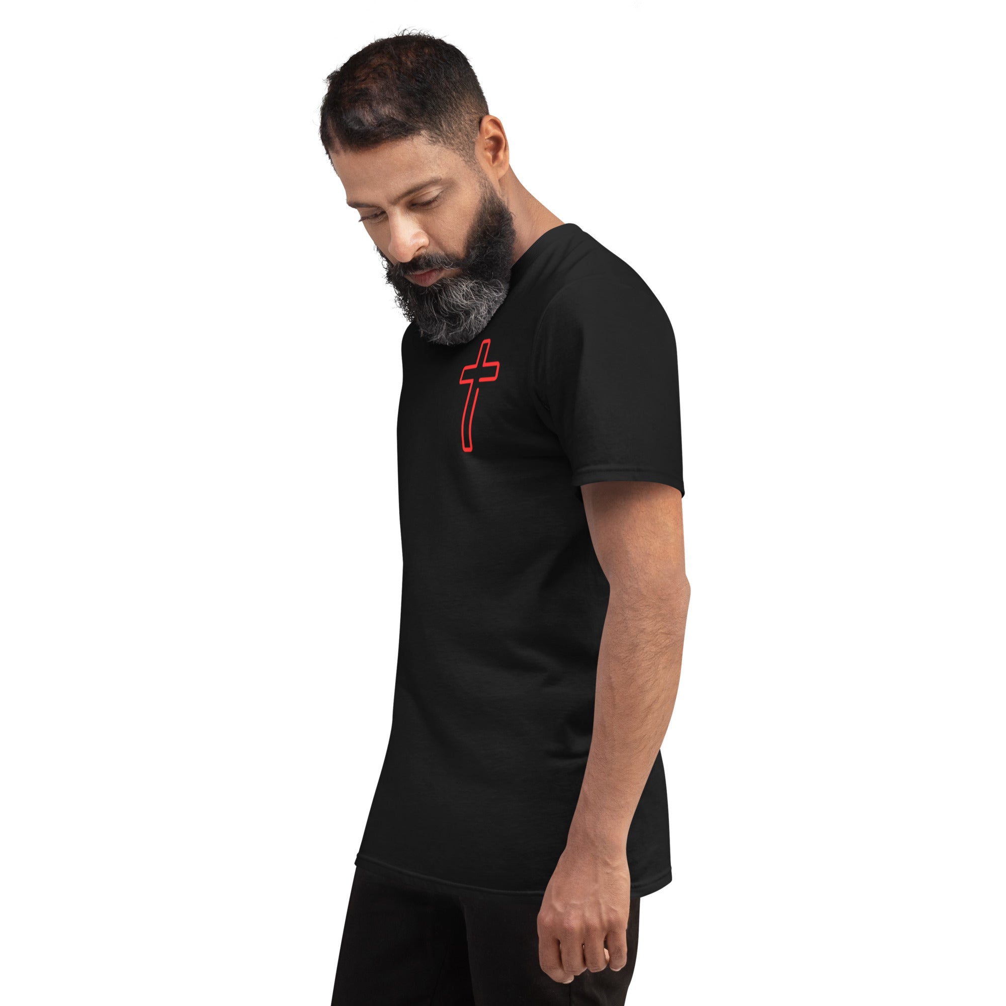 Faith Over Fear T-Shirt Black/Red